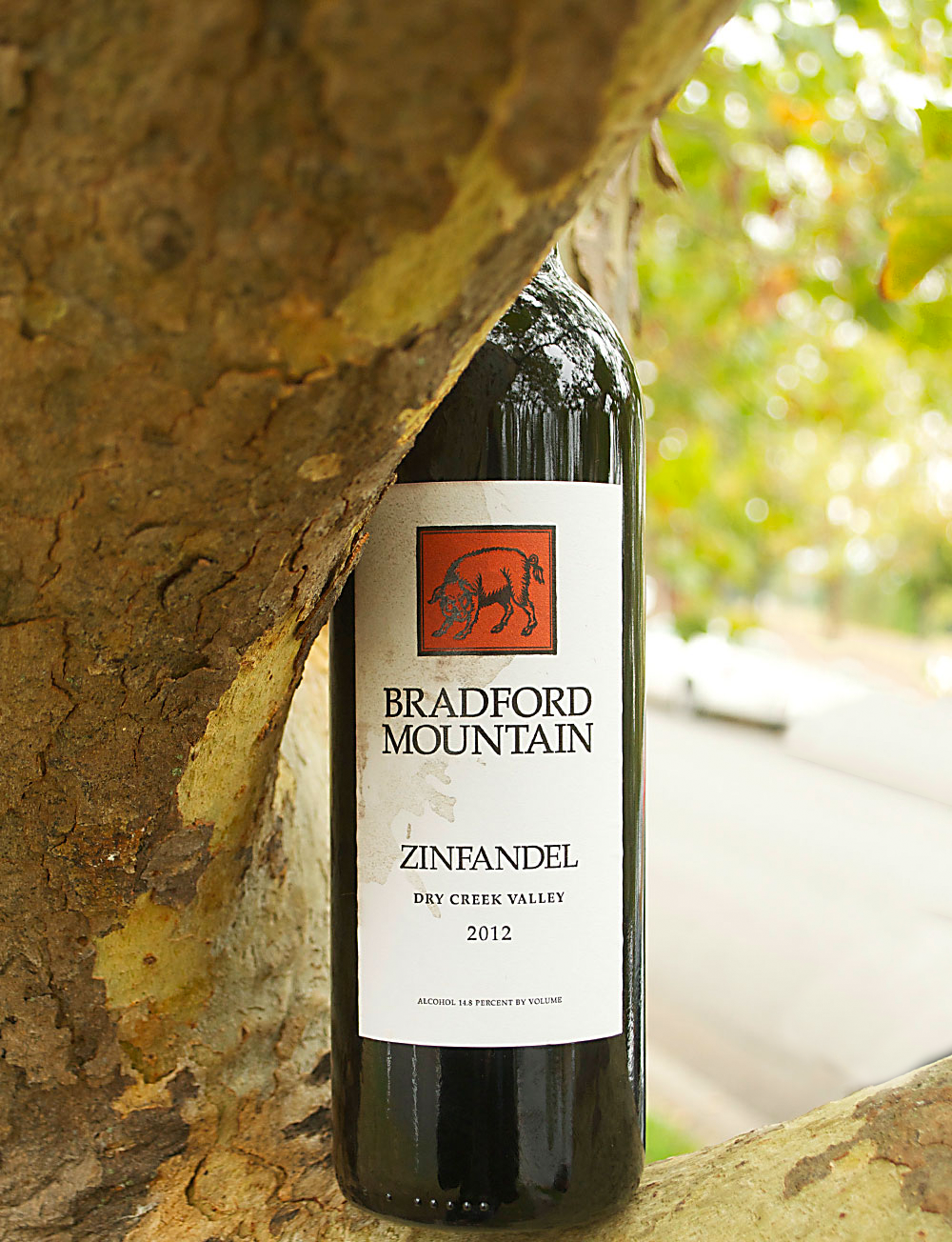 Bradford Mountain Winery 2012 Dry Creek Valley Zinfandel 750ml Wine Bottle