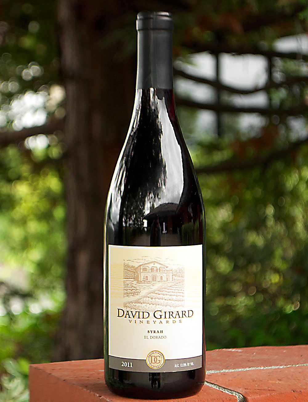 David Girard Vineyards 2011 El Dorado Syrah 750ml Wine Bottle