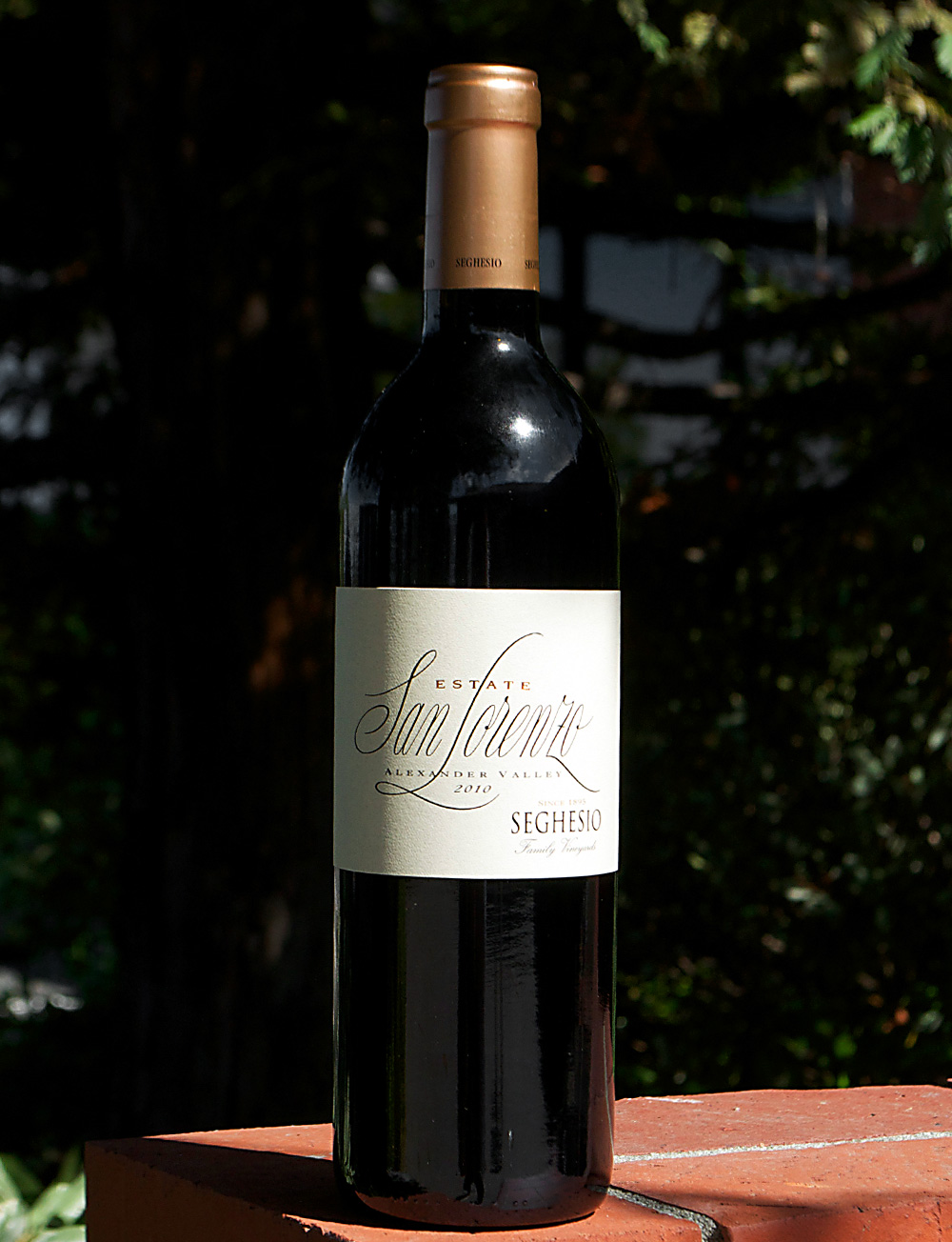 Seghesio Family Vineyards 2010 San Lorenzo Red Blend 750ml Wine Bottle