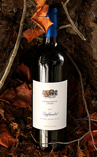 Christopher Creek Winery 2012 Russian River Valley Zinfandel 750ml Wine Bottle