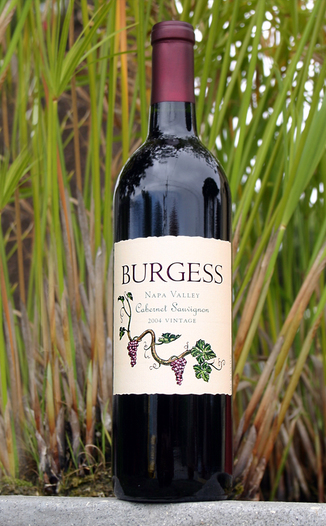 Burgess Cellars 2004 Napa Valley Cabernet Sauvignon 750ml Wine Bottle