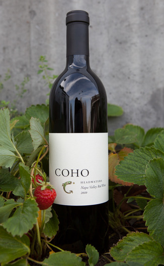 COHO 2010 Headwaters Napa Valley Red Wine 750ml Wine Bottle