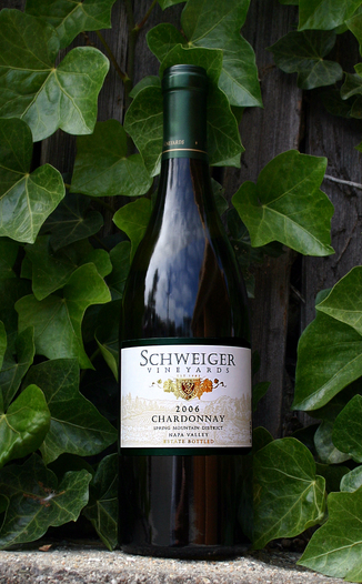 Schweiger Vineyards & Winery 2006 Chardonnay 750ml Wine Bottle