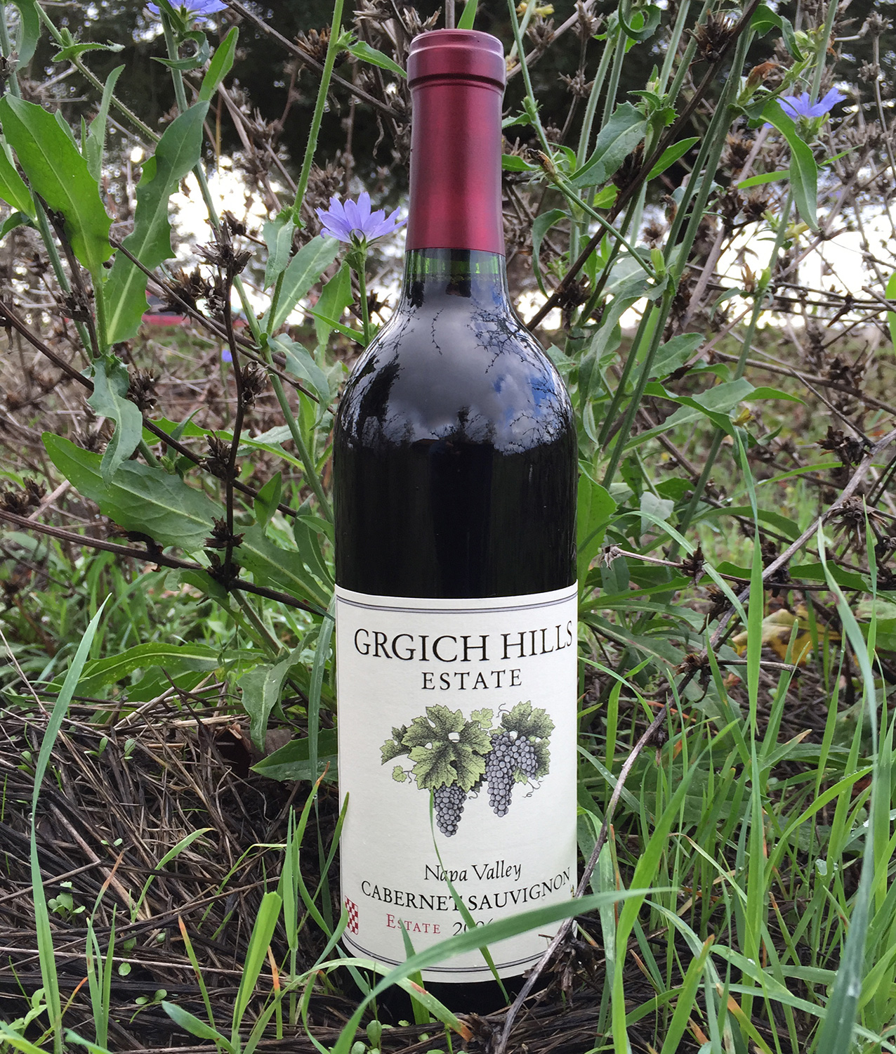 Grgich Hills Estate 2006 Napa Valley Cabernet Sauvignon 750ml Wine Bottle