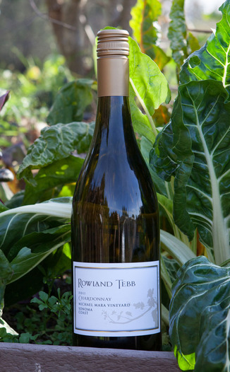 Rowland Tebb 2011 Sonoma Coast Chardonnay 750ml Wine Bottle