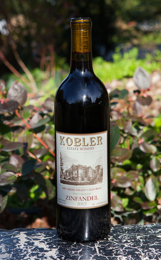 Kobler Estate Winery 2012 Dry Creek Valley Zinfandel 750ml Wine Bottle