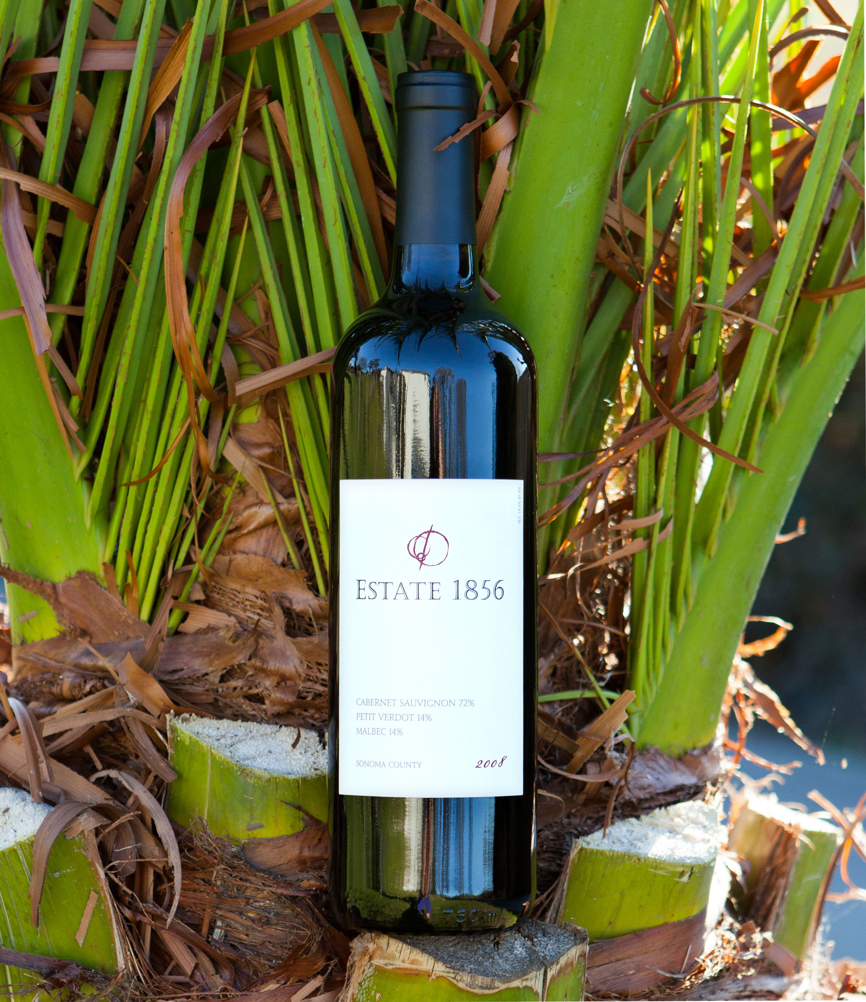 Estate 1856 Wines 2008 Sonoma County Red Blend 750ml Wine Bottle