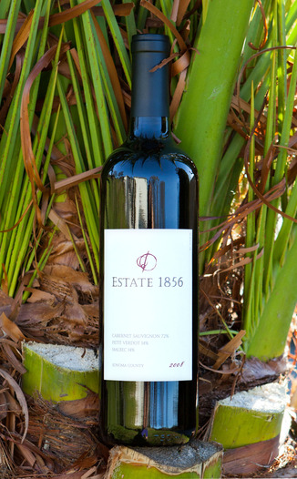 Estate 1856 Wines 2008 Sonoma County Red Blend 750ml Wine Bottle