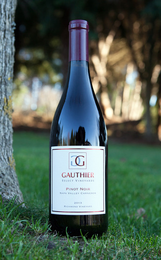 Gauthier Select Vineyards 2013 Pinot Noir Napa Valley Carneros 750ml Wine Bottle