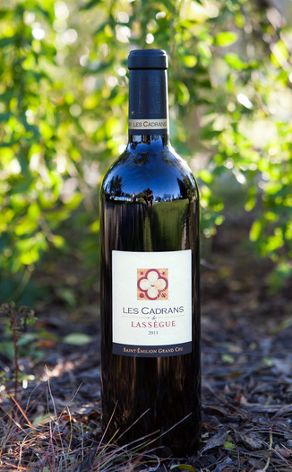 Chateau Lassegue 2011 Le Cadrans de Lassegue Saint-Émilion Grand Cru 750ml Wine Bottle