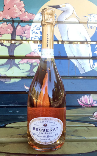 Besserat de Bellefon NV "Cuvee de Moines" Brut Rose Champagne 750ml Wine Bottle