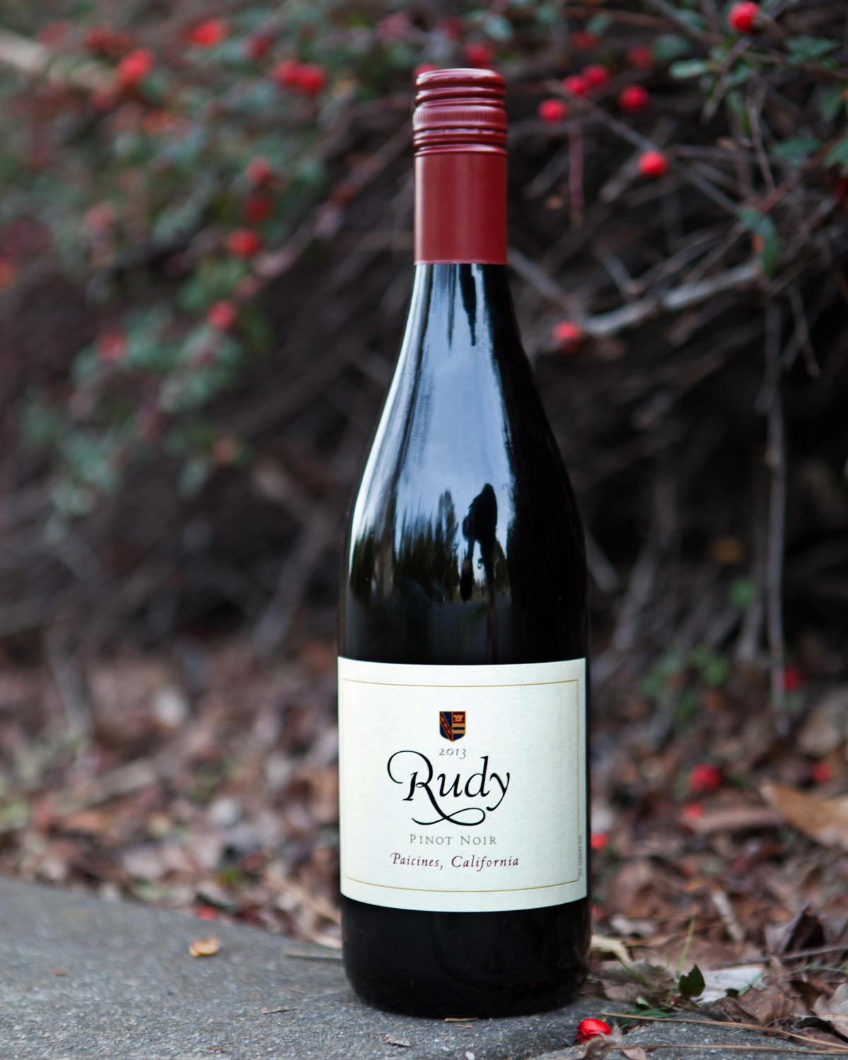 von Strasser Winery 2013 Rudy Pinot Noir 750ml Wine Bottle