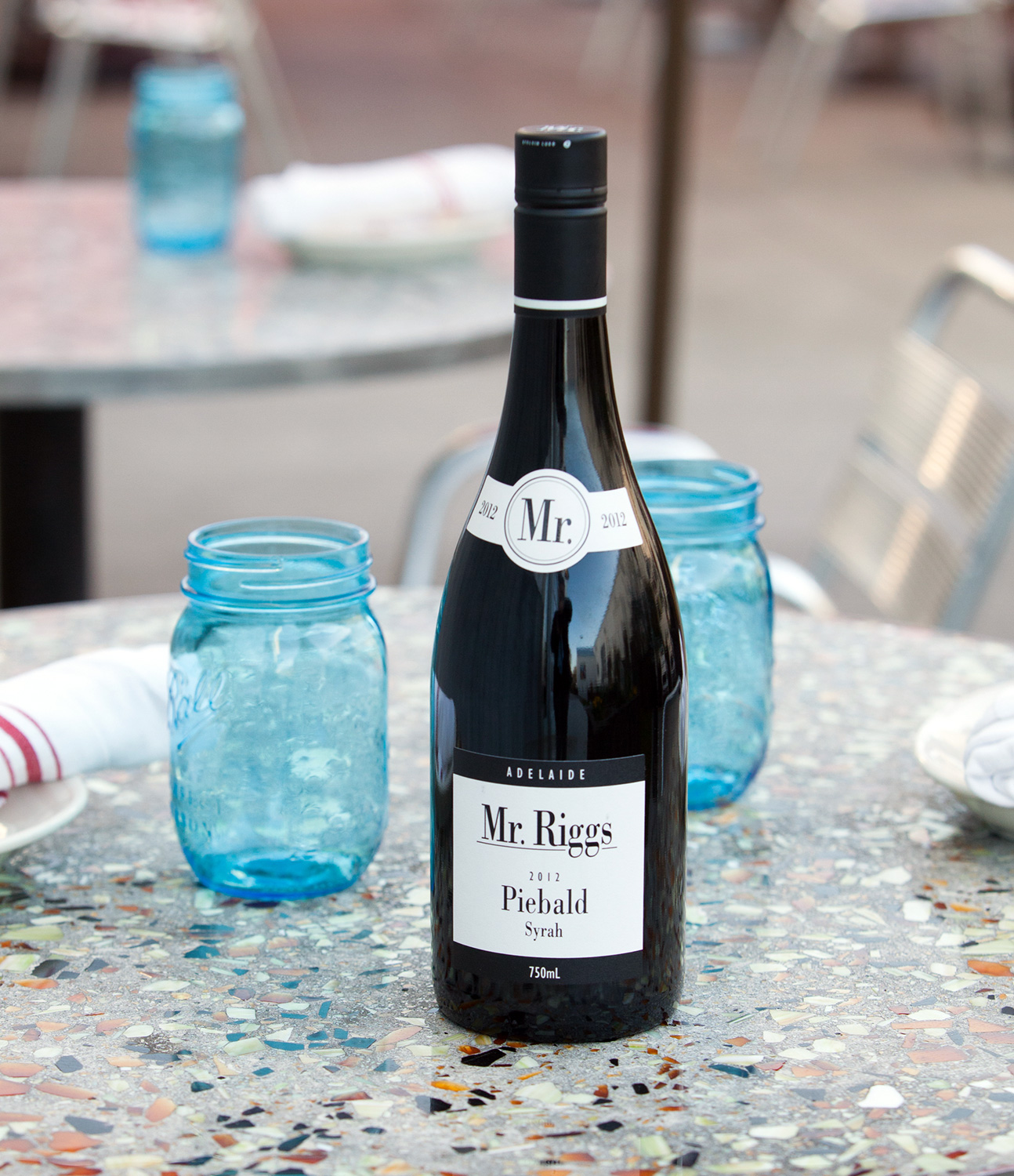 Mr. Riggs 2012 Mr. Riggs Syrah Piebald 750ml Wine Bottle
