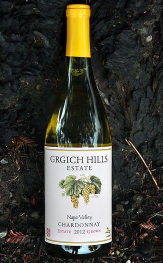 Grgich Hills Estate 2012 Estate Grown Napa Valley Chardonnay 750ml Wine Bottle
