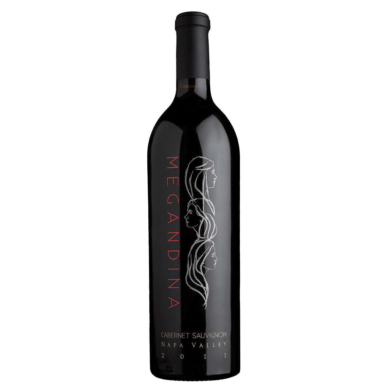 Megandina 2011 Napa Valley Cabernet Sauvignon 750ml Wine Bottle