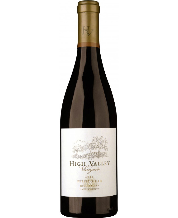 Shannon Family 2011 High Valley Vineyards Petite Sirah 750ml Wine Bottle