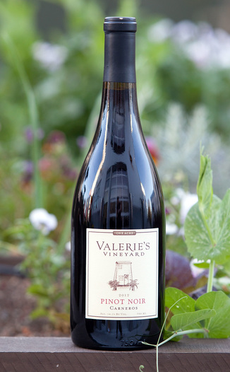 Valerie's Vineyard 2012 Pinot Noir Carneros 750ml Wine Bottle