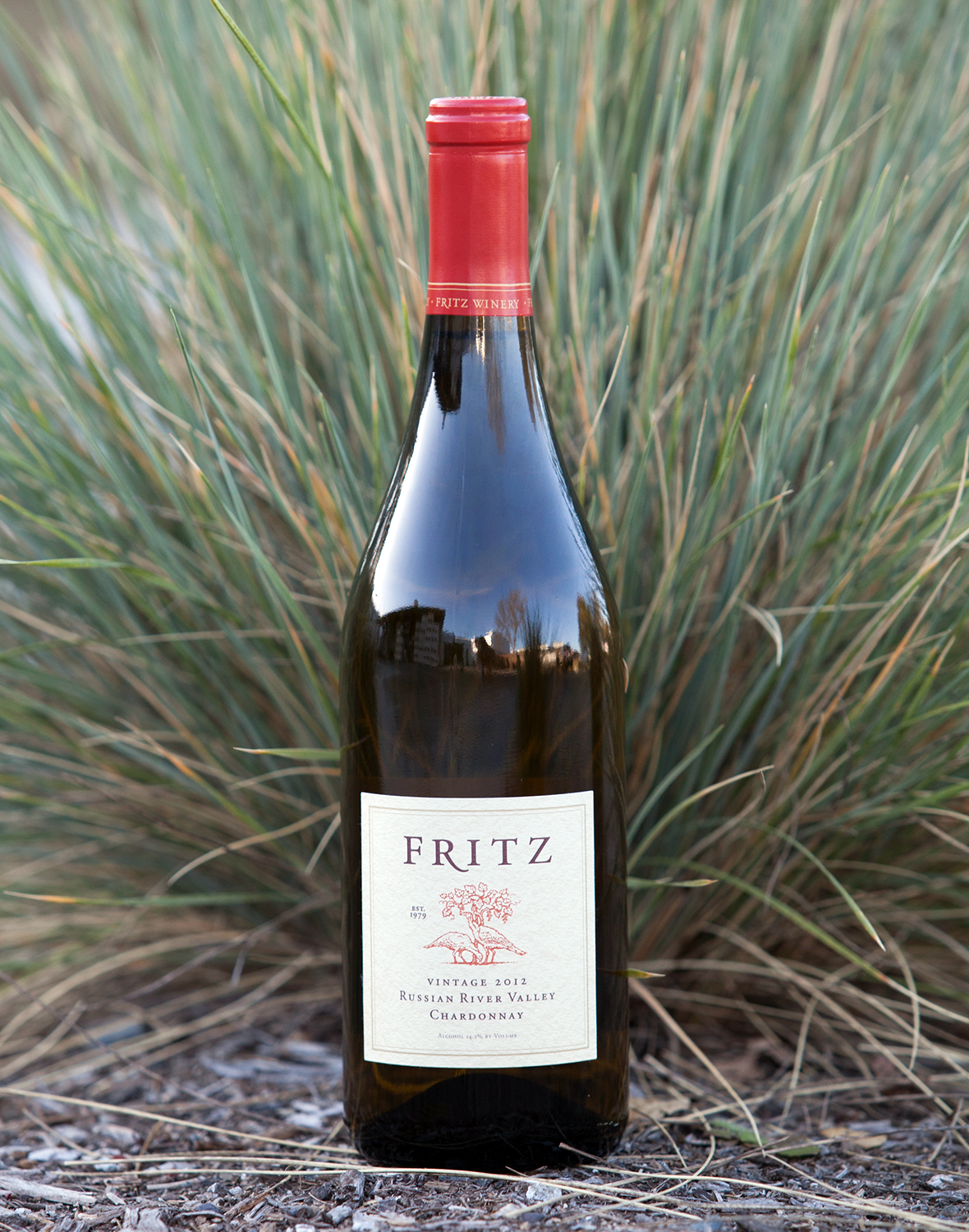Fritz Underground Winery 2012 Chardonnay 750ml Wine Bottle
