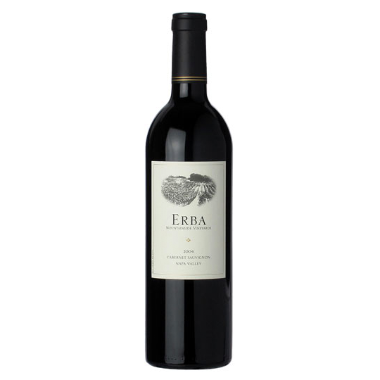 Erba Mountainside Vineyards 2007 Napa Valley Cabernet Sauvignon 750ml Wine Bottle
