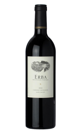 Erba Mountainside Vineyards 2007 Napa Valley Cabernet Sauvignon 750ml Wine Bottle