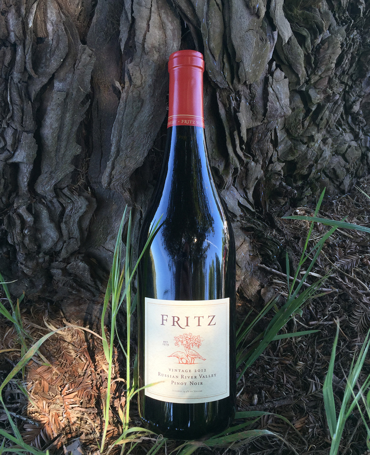 Fritz Underground Winery 2012 Russian River Valley Pinot Noir 750ml Wine Bottle