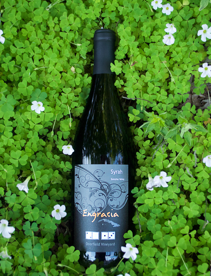 Engracia 2013 Deerfield Vineyard Syrah 750ml Wine Bottle