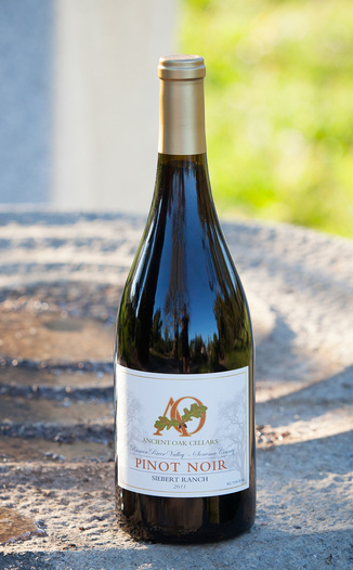 Ancient Oak Cellars 2011 Pinot Noir Siebert Ranch Russian River Valley 750ml Wine Bottle