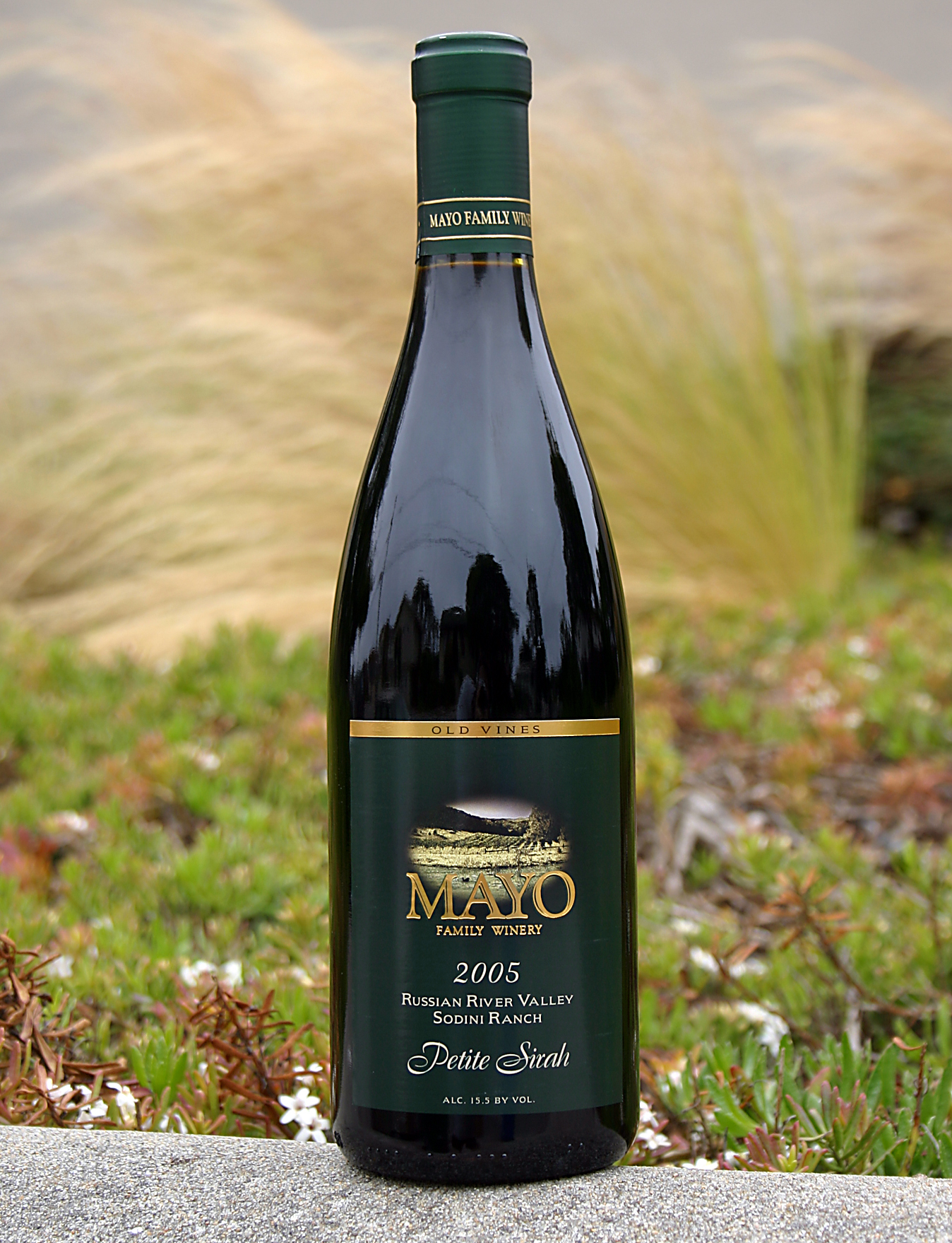 Mayo Family Winery 2005 'Old Vines' Reserve Petite Sirah 750ml Wine Bottle