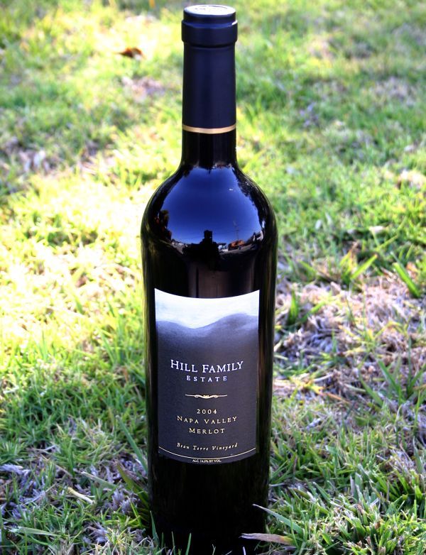 Hill Family Estate 2004 Napa Valley Merlot 750ml Wine Bottle