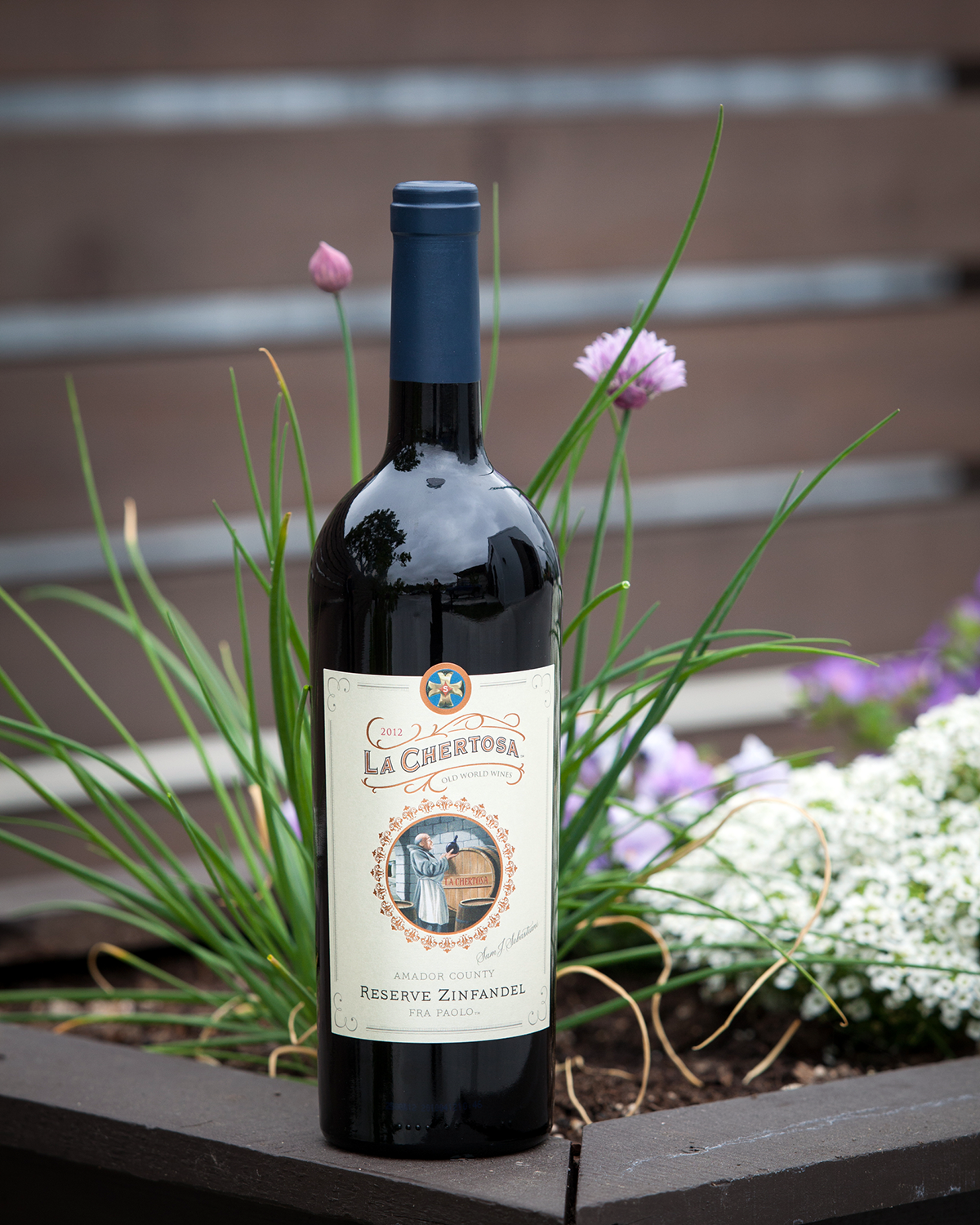 La Chertosa 2012 Amador Valley Reserve Zinfandel Fra Paolo 750ml Wine Bottle