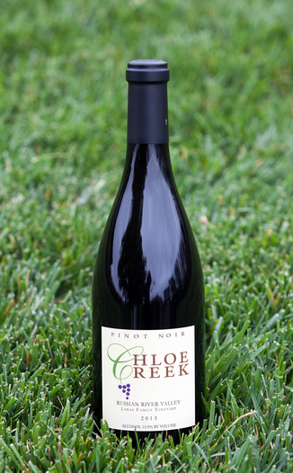 Chloe Creek Vineyards 2013 Leras Pinot Noir 750ml Wine Bottle
