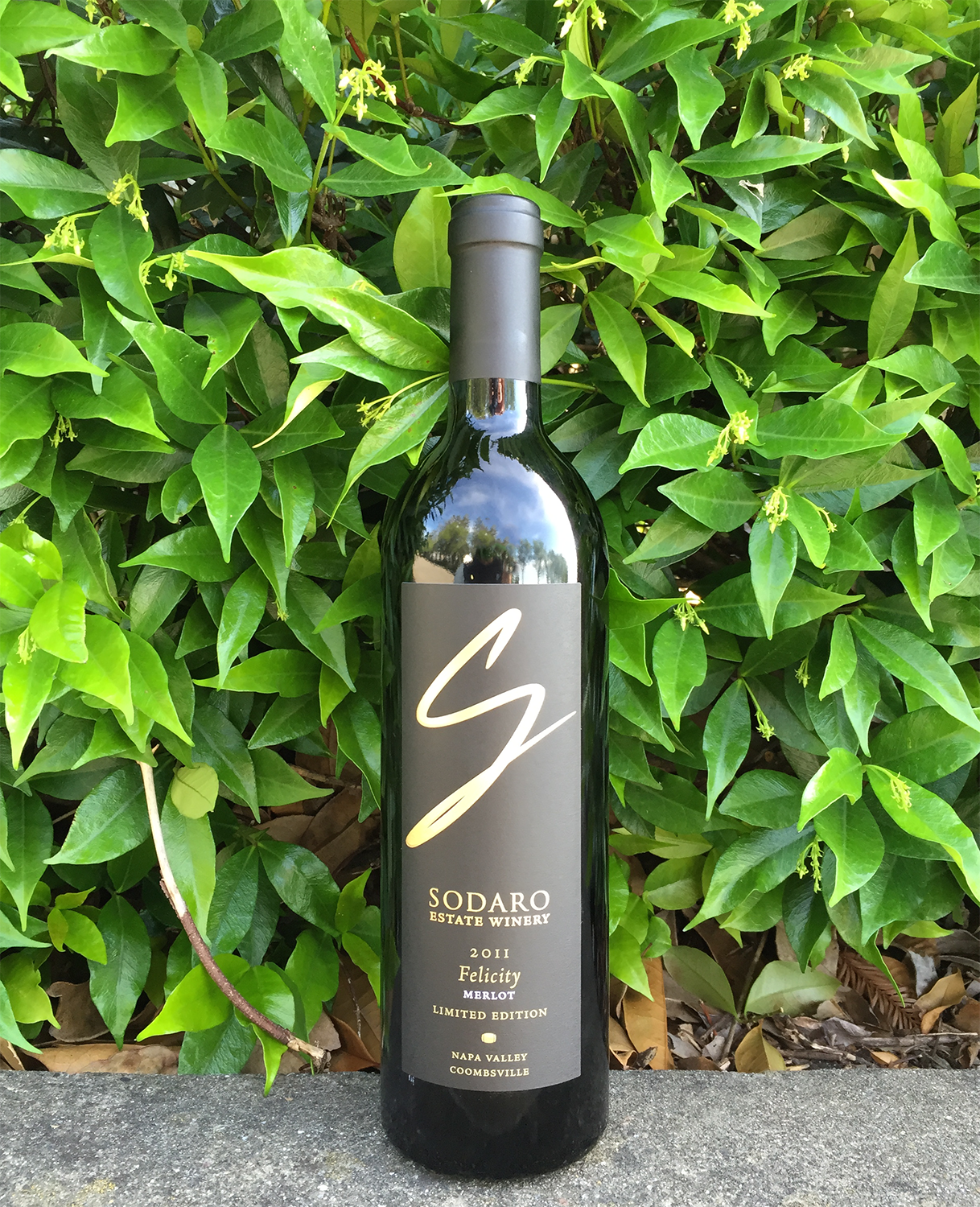 Sodaro Estate Winery 2011 Felicity Merlot Limited Edition 750ml Wine Bottle