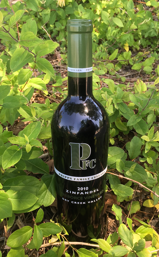 Phipps Family Cellars 2010 Treborce Vineyard Dry Creek Valley Zinfandel 750ml Wine Bottle