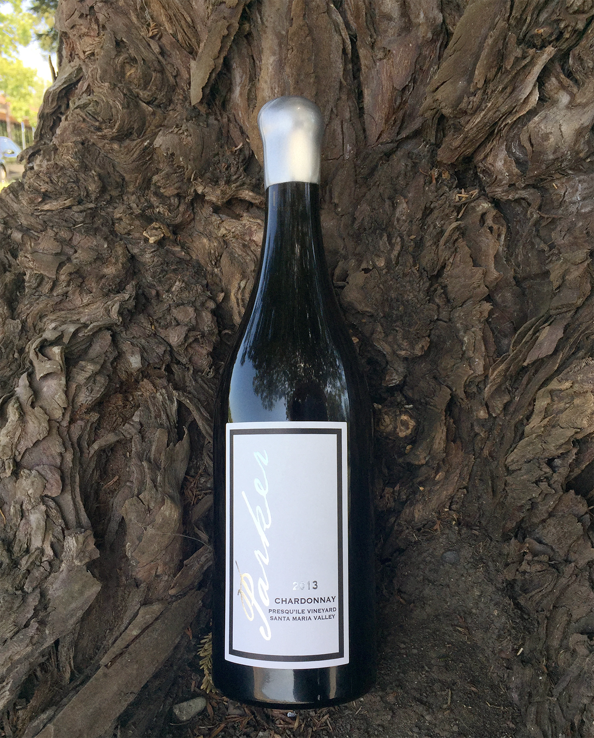 Parker Wine 2013 Parker Presqu'ile Vineyard Chardonnay 750ml Wine Bottle