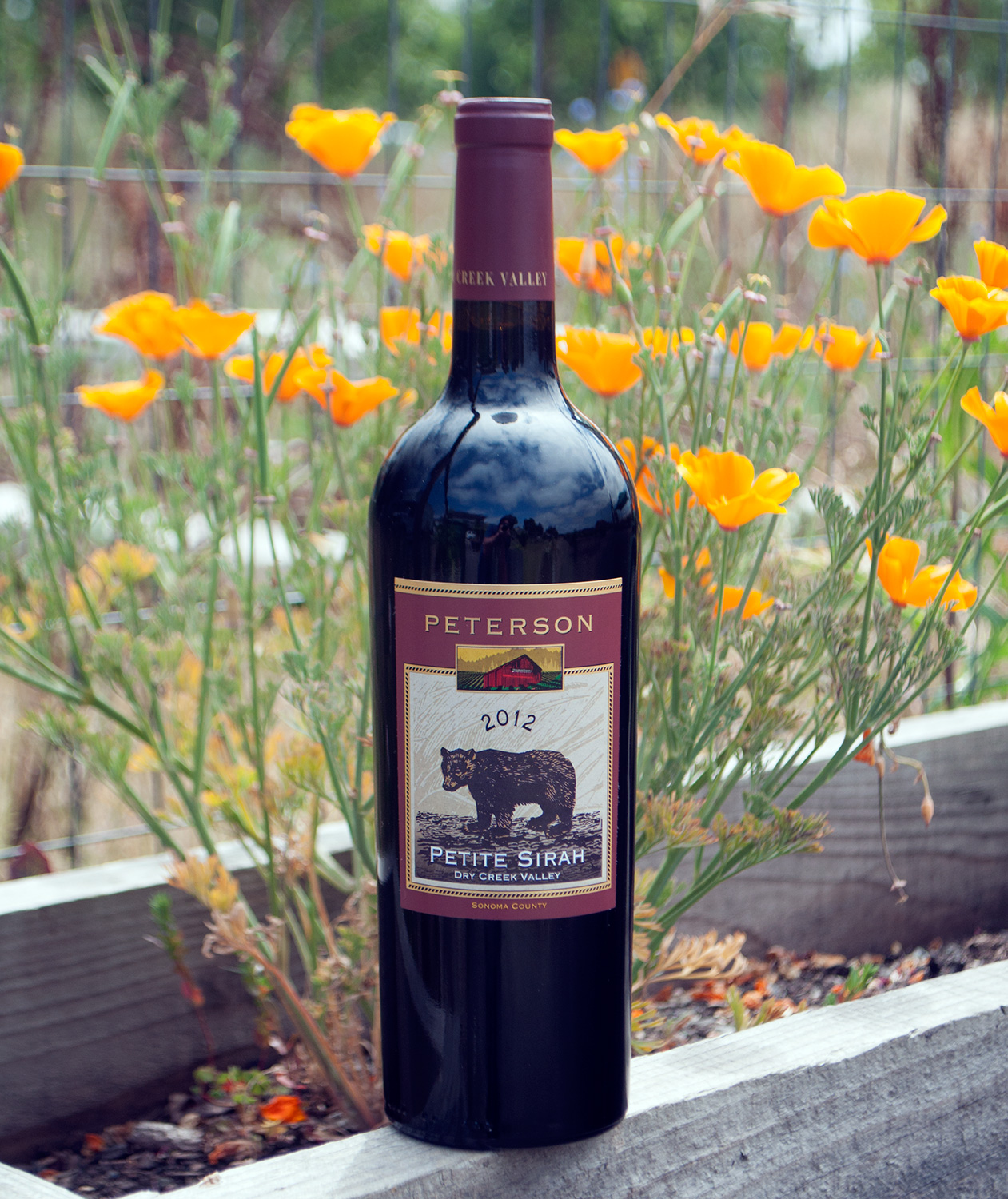 Peterson 2012 Petite Sirah, Dry Creek Valley 750ml Wine Bottle