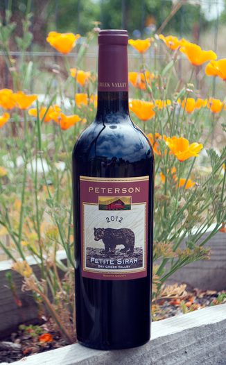 Peterson 2012 Petite Sirah, Dry Creek Valley 750ml Wine Bottle