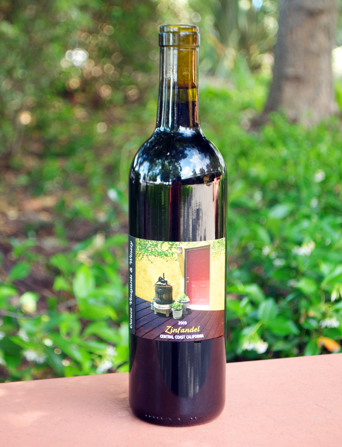 Coruce Vineyards 2009 Central Coast Zinfandel 750ml Wine Bottle