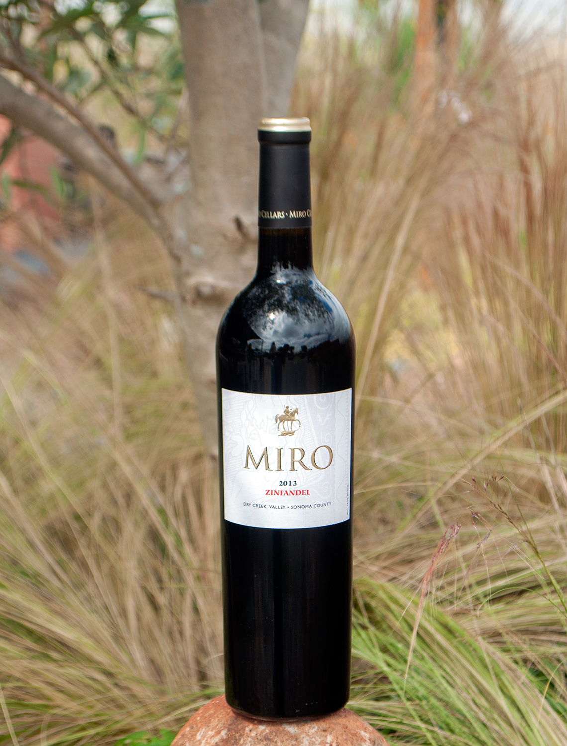 Miro Cellars 2013 Zinfandel 750ml Wine Bottle