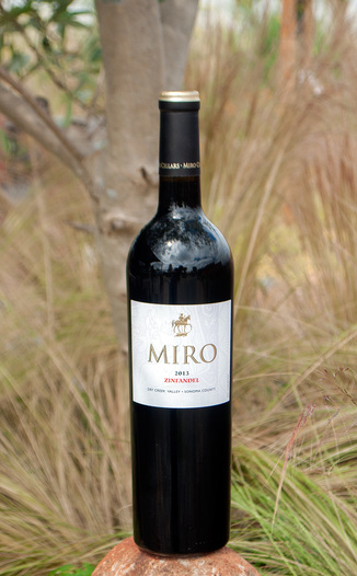 Miro Cellars 2013 Zinfandel 750ml Wine Bottle