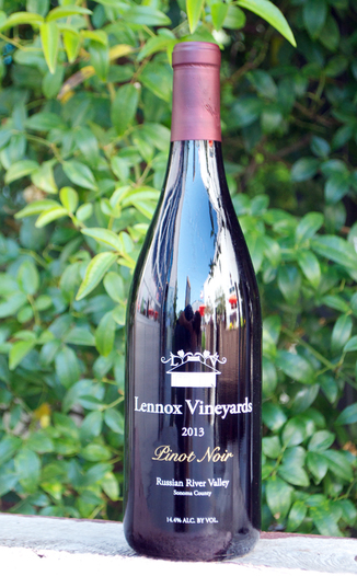 Lennox Vineyards 2013 Russian River Valley Pinot Noir 750ml Wine Bottle