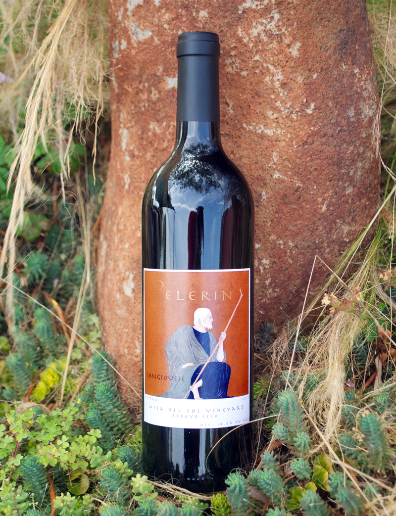 Pelerin 2010 Mesa Del Sol Vineyard Sangiovese 750ml Wine Bottle
