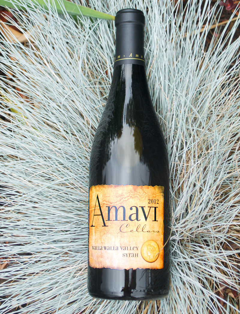 Amavi Cellars 2012 Walla Walla Valley Syrah 750ml Wine Bottle