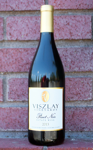 Viszlay Vineyards 2013 Russian River Valley Estate Pinot Noir 750ml Wine Bottle