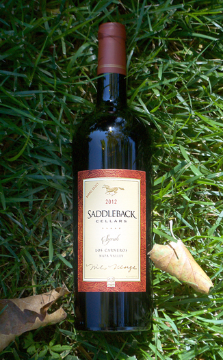 Saddleback Cellars 2012 Los Carneros Syrah 750ml Wine Bottle