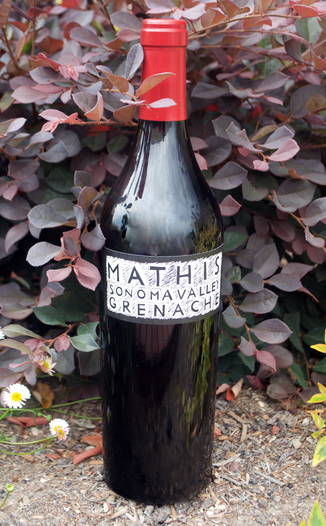 Mathis Wine 2011 Sonoma Valley Grenache 750ml Wine Bottle