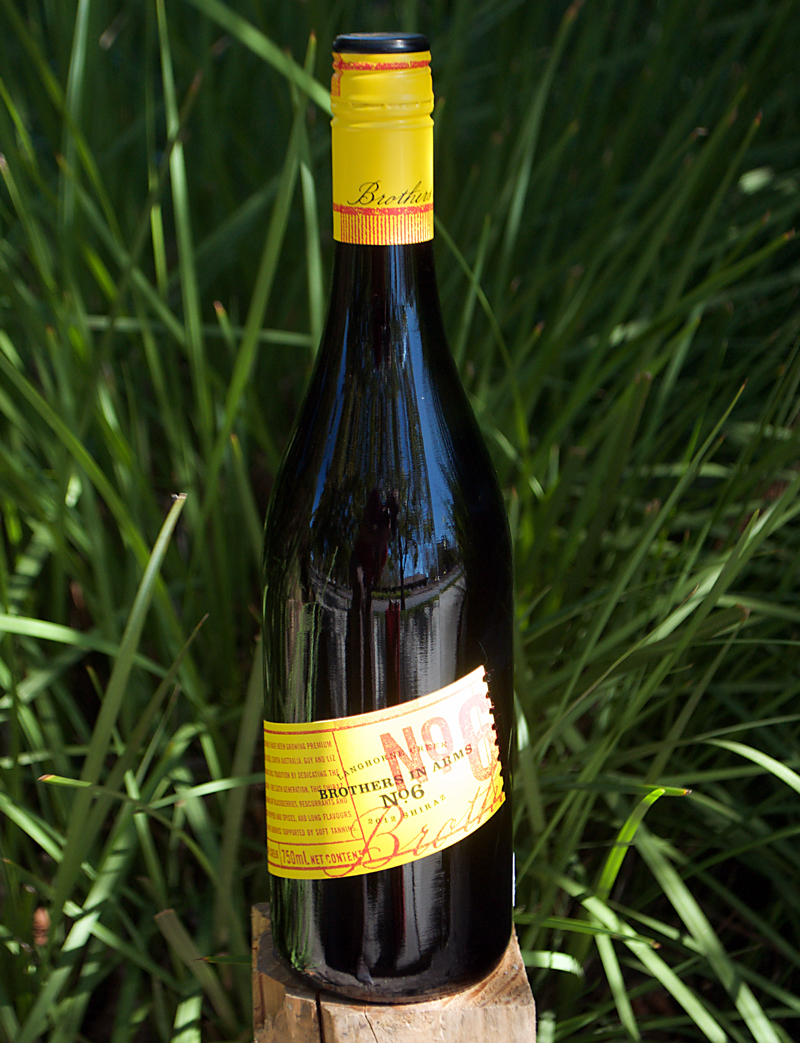 Brothers in Arms 2012 No. 6 Shiraz 750ml Wine Bottle