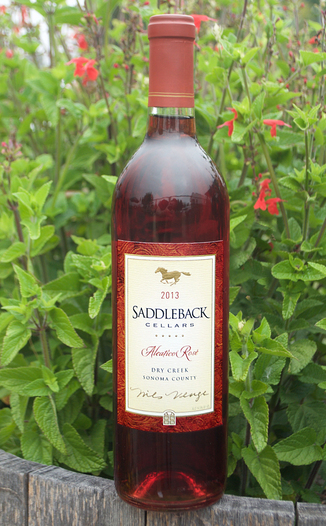 Saddleback Cellars 2013 Dry Creek Valley Aleatico Rose 750ml Wine Bottle