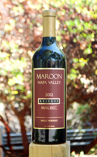 Maroon 2012 Reserve Single Vineyard Malbec 750ml Wine Bottle