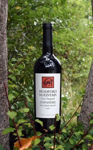 Bradford Mountain Winery 2004 Zinfandel 750ml Wine Bottle