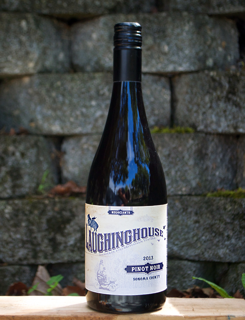 Laughinghouse 2013 Sonoma County Pinot Noir 750ml Wine Bottle